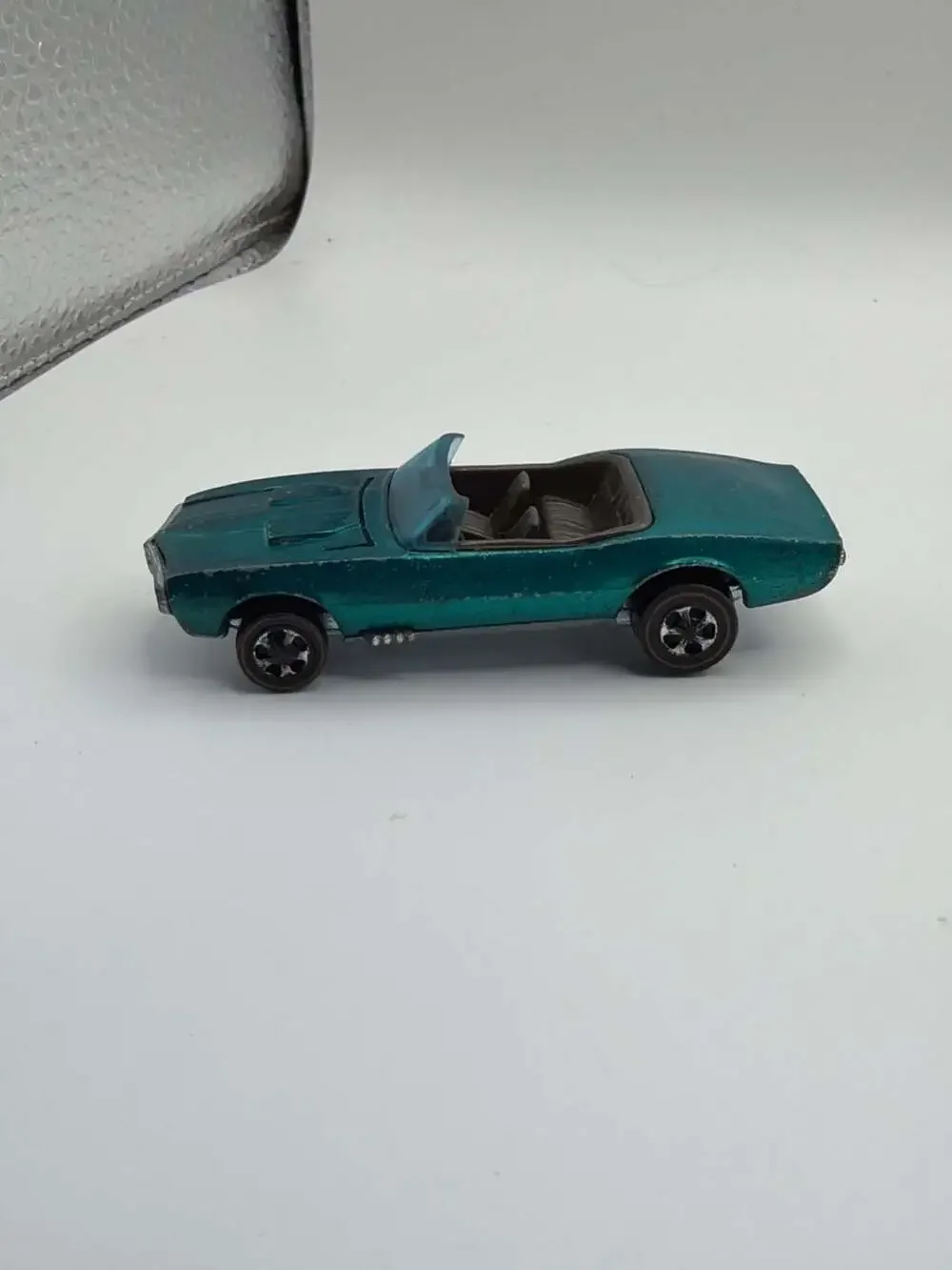 Hot Wheels Vintage Redline 1967 Custom Firebird Convertible Aqua